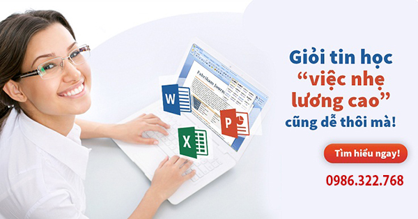 Khóa học tin văn phòng tốt nhất tại Hải Phòng