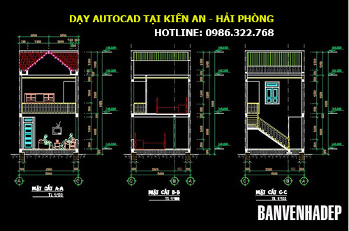 Học autocad cấp tốc tại Kiến An