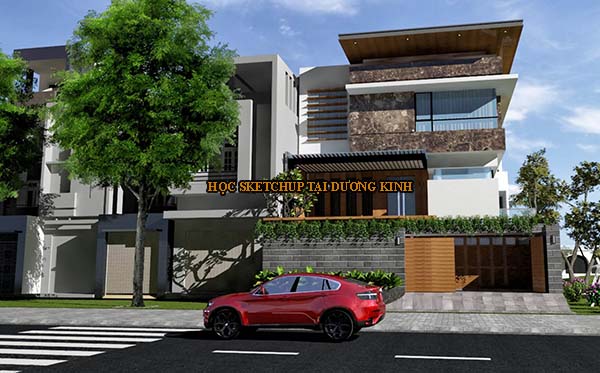 Học vẽ sketchup