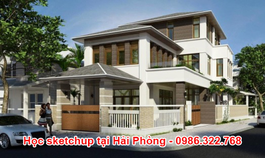 Học dựng phối cảnh tại Hải Phòng
