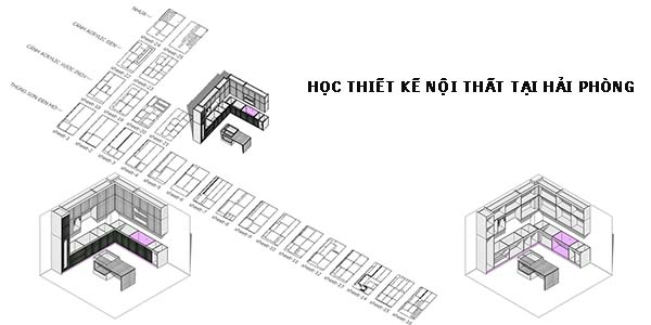 vẽ sản xuất nội thất