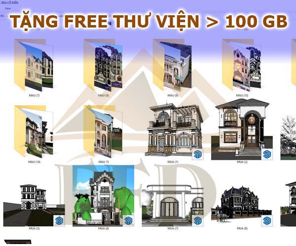 Thư viện phối cảnh nhà