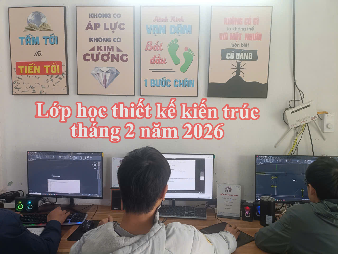 Lớp học thiết kế kiến trúc