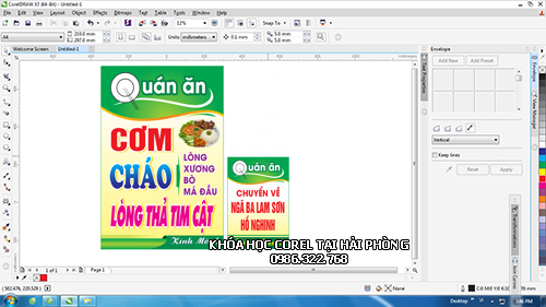 Dạy corel tại Hải Phòng