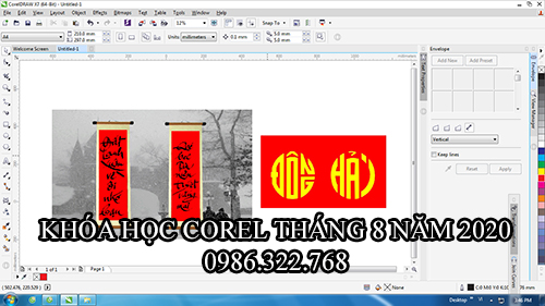 Khóa học thiết kế đồ họa tháng 8