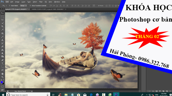 Học photoshop cơ bản tại Hải Phòng