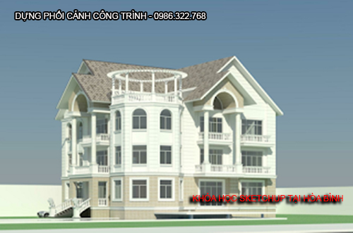 Học dựng phối cảnh 3D tại Hòa Bình