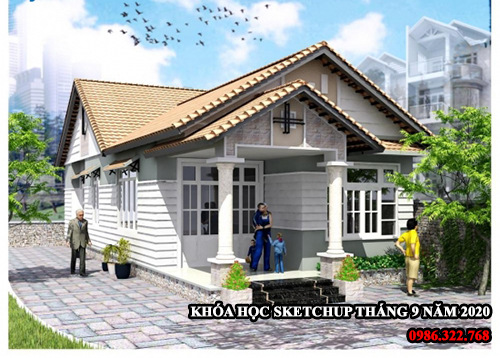 Học dựng phối cảnh tháng 9