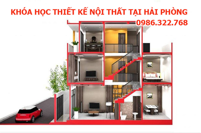 Khóa học thiết kế nội thất phối cảnh công trình