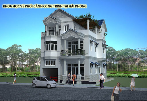 Khóa học vẽ phối cảnh nhà ở tại Hải Phòng