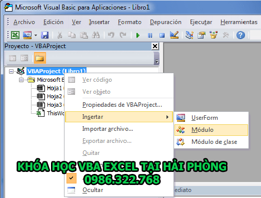 Học lập trình Excel tại Hải Phòng