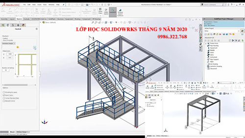 Học soliworks vẽ cơ khí