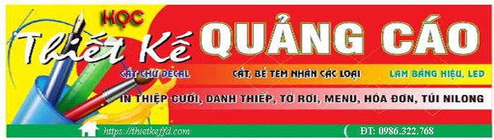 Học thiết kế quảng cáo in ấn
