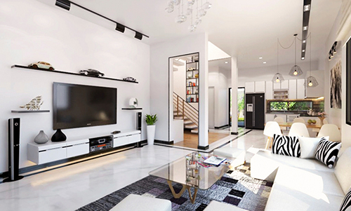 Thiết kế nội thất phòng khách