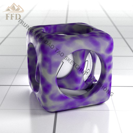 Tạo vật liệu hòa trộn Blend trong V-Ray Next for SketchUp 1