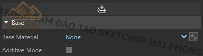 Tạo vật liệu hòa trộn Blend trong V-Ray Next for SketchUp 2