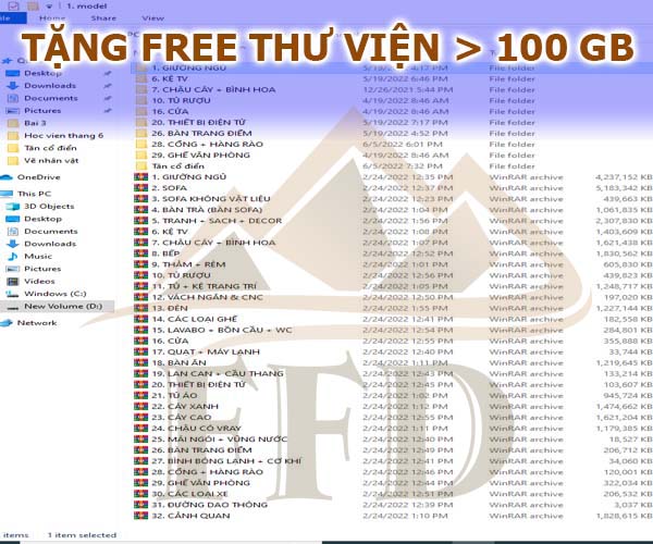 Tặng thư viện khủng