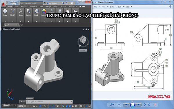 Khóa học autocad 3d tại Hải Phòng