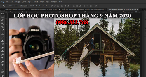 Học photoshop xử lý ảnh