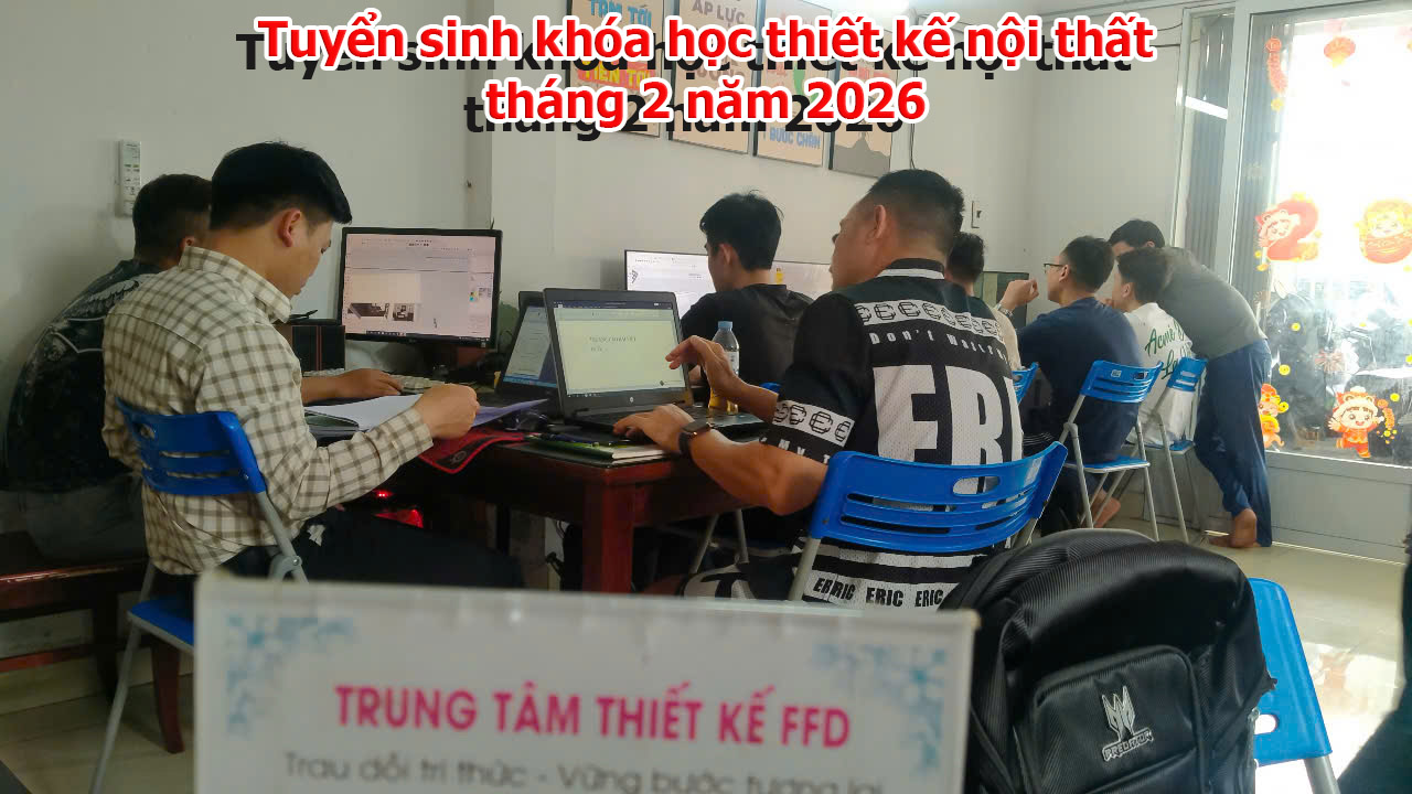 Lớp học thiết kế nội thất