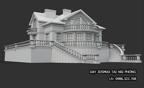 Học 3dsmax dành cho ngoại thất