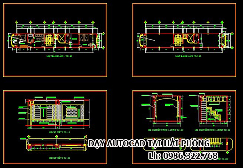 Học vẽ autocad trong xây dựng