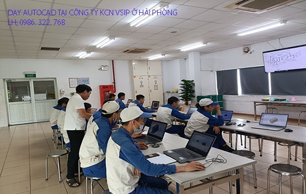 Đào tạo Autocad tại doanh nghiệp ở hải phòng