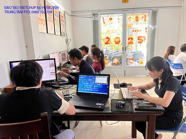 Đào tạo Sketchup chuyên nghiệp tại Hưng Yên. 
