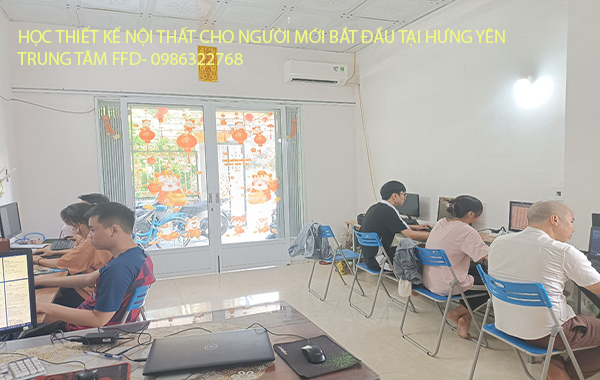 Học thiết kế nội thất cho người mới bắt đầu tại Hưng Yên. 