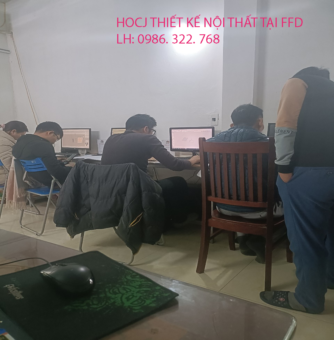 Học thiết kế nội thất 1 kèm 1 