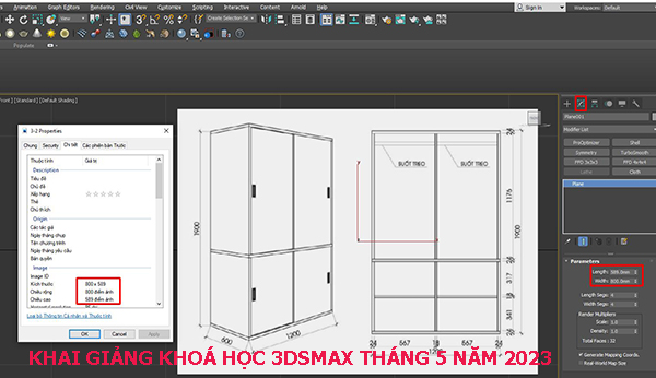 Khai giảng khoá học 3dsmax tháng 5 năm 2023