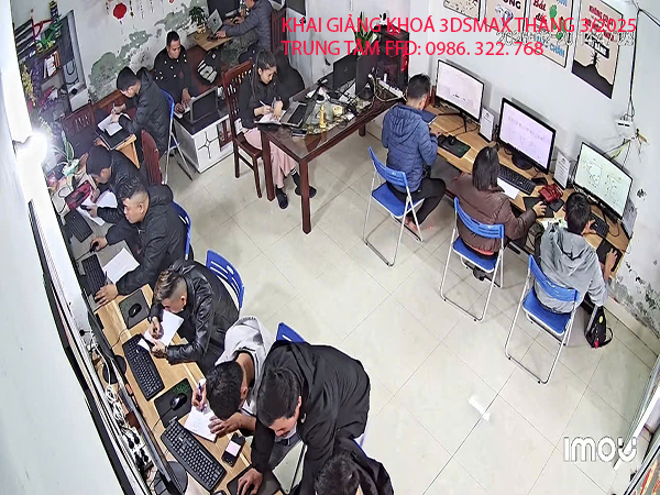 Khai giảng khoá 3Dsmax tháng 3/2025