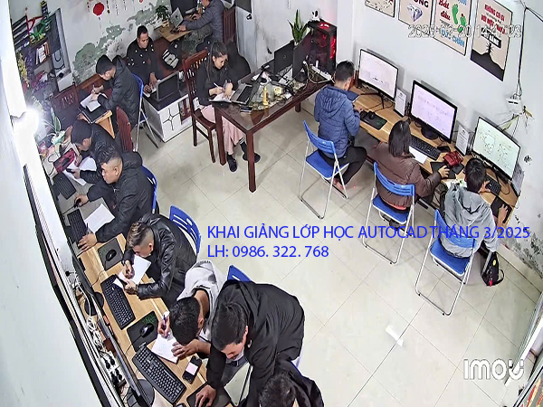 Khai giảng khoá học Autocad tháng 3/2025