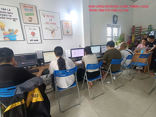 Khai Giảng Khóa Học Corel Tháng 1 năm 2026
