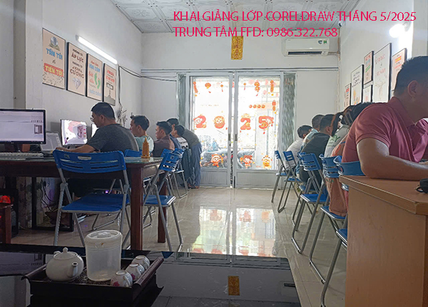Khai Giảng Khoá Học Coreldraw tháng 5 năm 2025