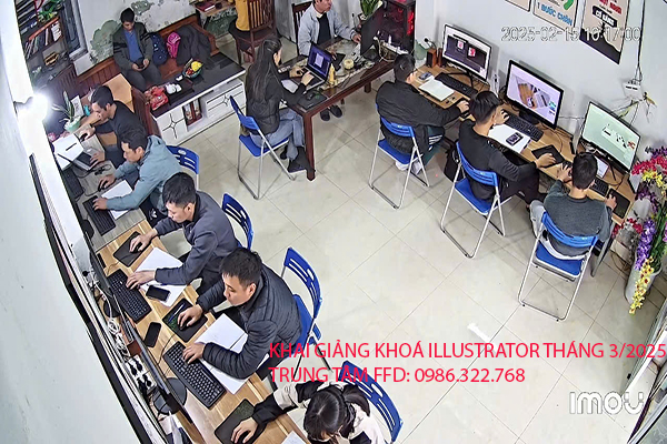 Khai giảng khoá Illustrator tháng 3/2025