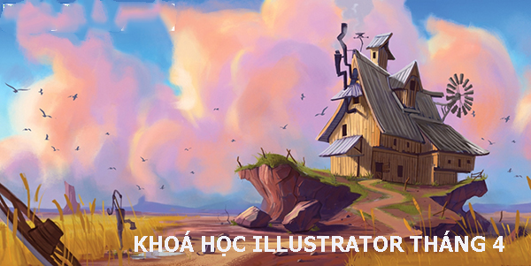 Khoá học illustrator tháng 4 năm 2023