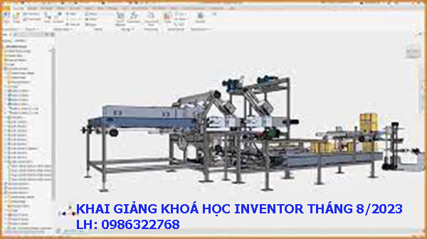 Khai giảng khóa học Inventor 8 năm 2023. 