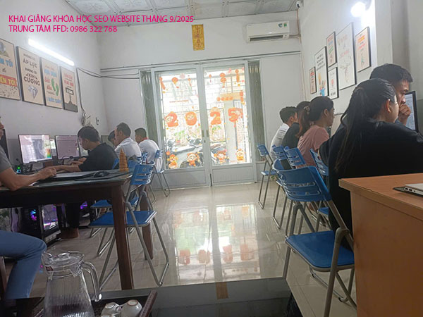 Khai giảng khóa học SEO Website tháng 9 năm 2025
