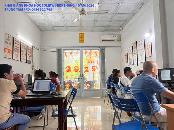 Khai giảng khóa học Solidworks tháng 4 năm 2026 
