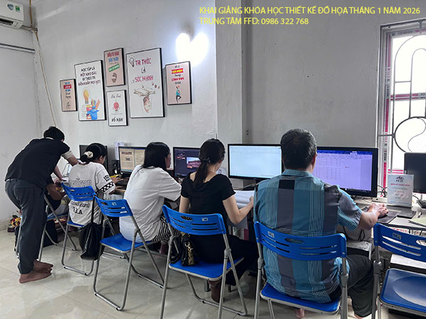 Khai giảng khóa học thiết kế đồ họa tháng 1 năm 2026