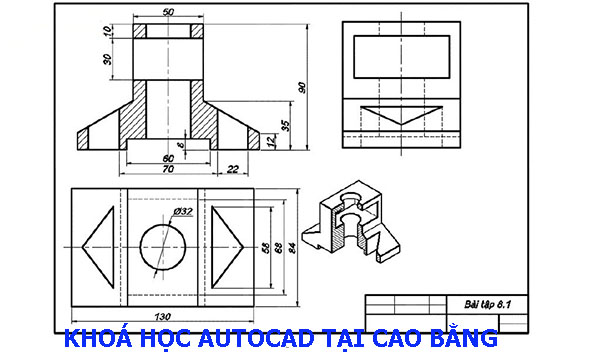 Khoá học Autocad 3D tại Cao Bằng
