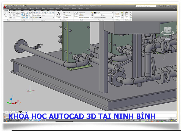 Khóa học AutoCAD 3D tại Ninh Bình. 