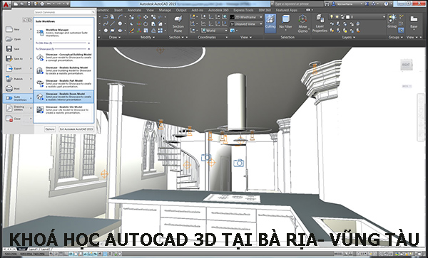 Khoá học Autocad 3D tại Bà Rịa- Vũng Tàu