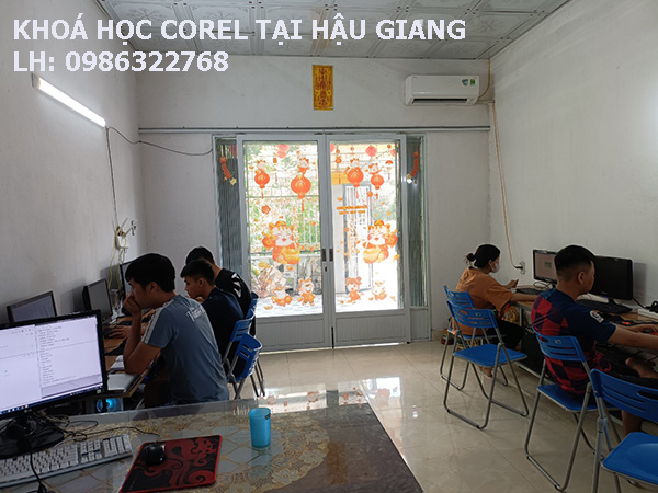 Khoá học Corel tại Hậu Giang