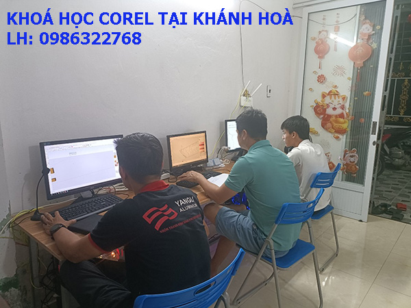 Khoá học Corel tại Khánh Hòa. 