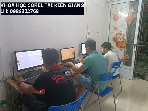 Khoá học Corel tại Kiên Giang. 