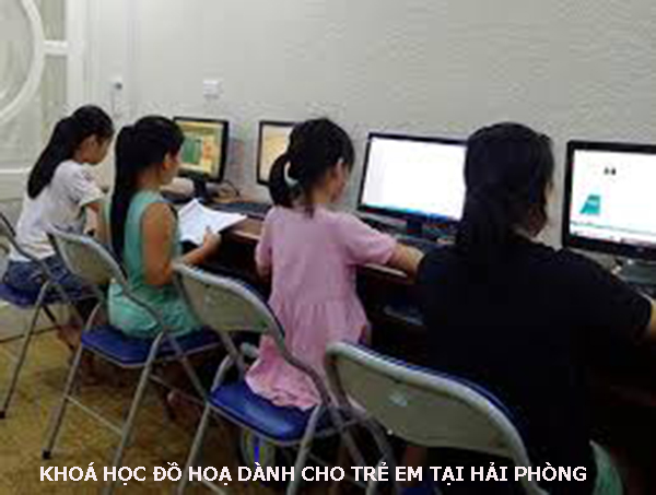 Khóa học đồ hoạ dành cho trẻ em tại Hải Phòng. 