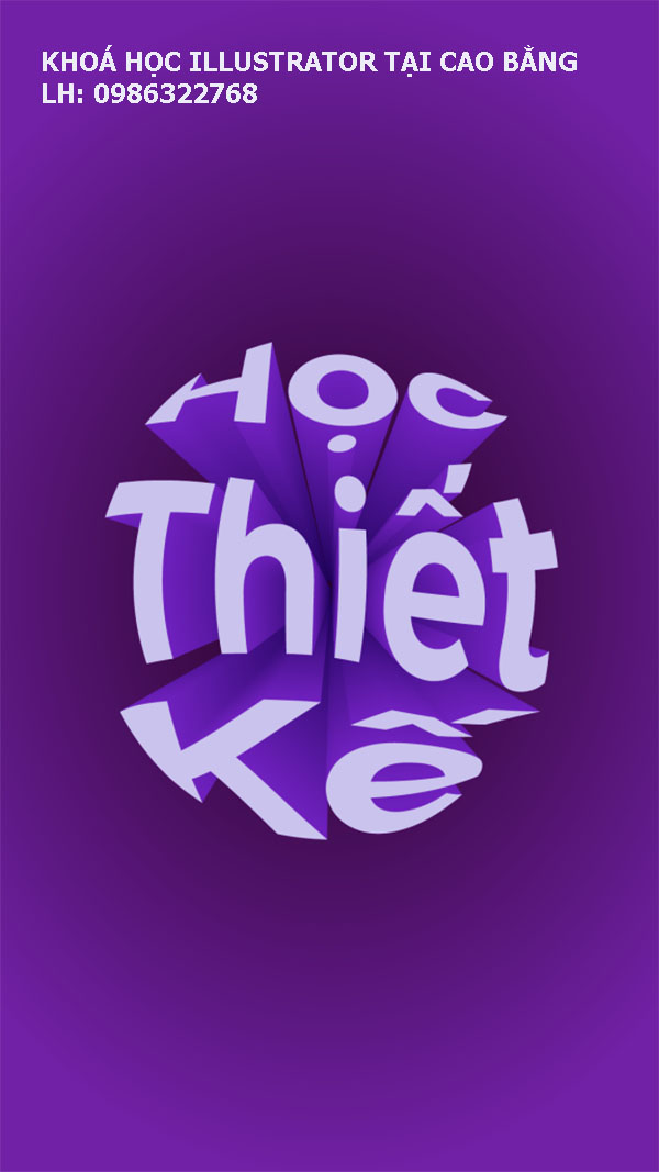 Khoá học Illustrator tại Cao Bằng. 