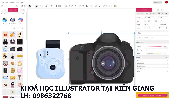 Khoá học Illustrator tại Kiên Giang